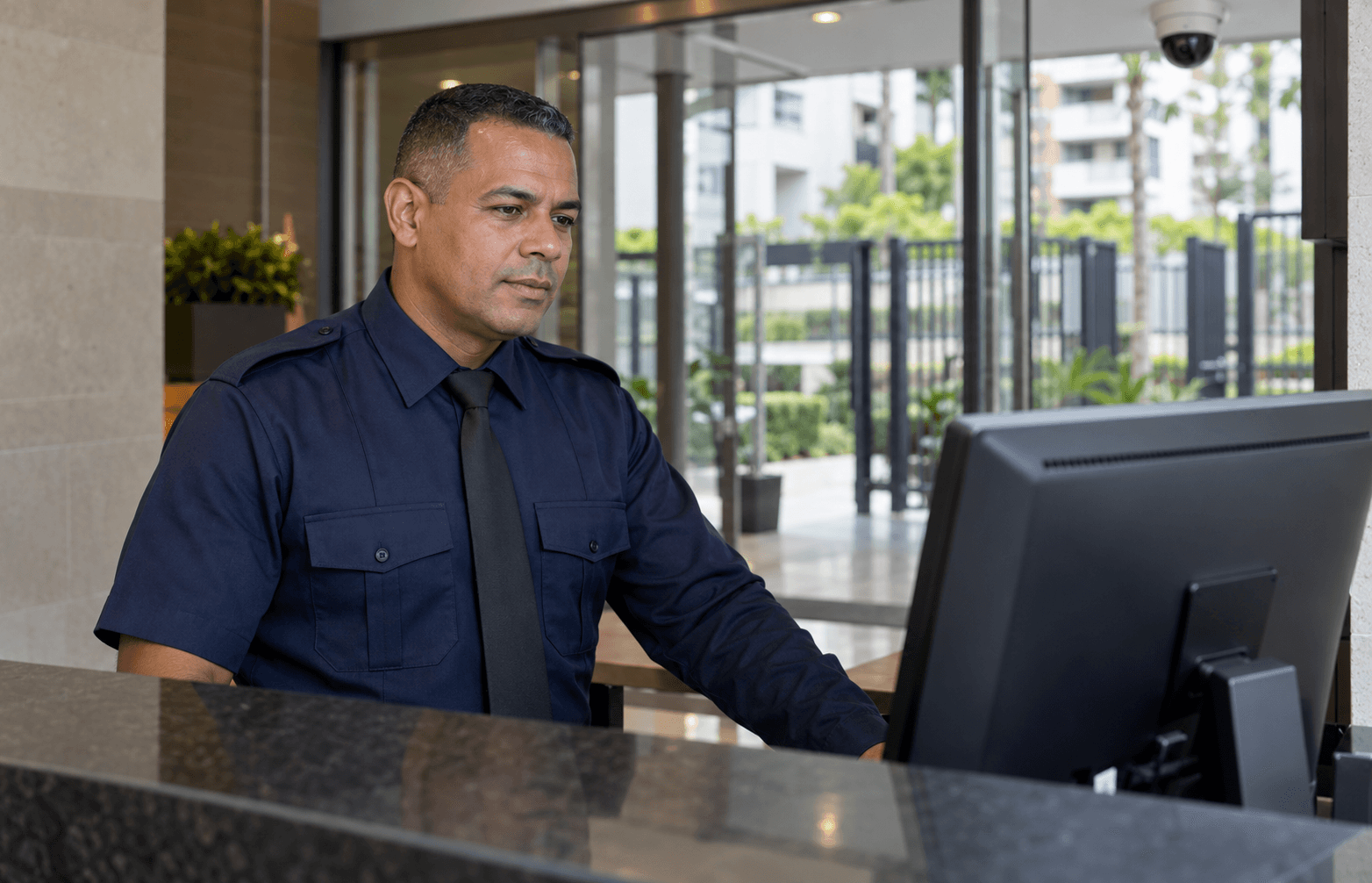 Profissionais em diferentes ambientes de trabalho